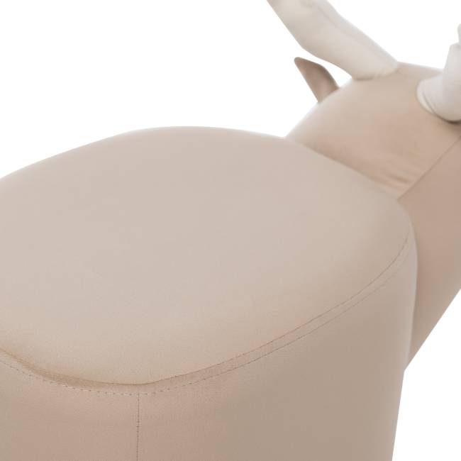 Пуф Leset Maral COMBI V18 бежевый, компаньон V01 белый Бук