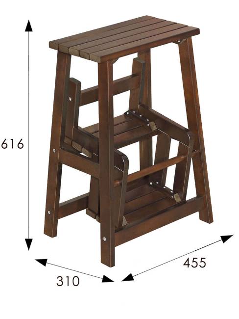 Табурет- стремянка орех Табурет- стремянка орех
