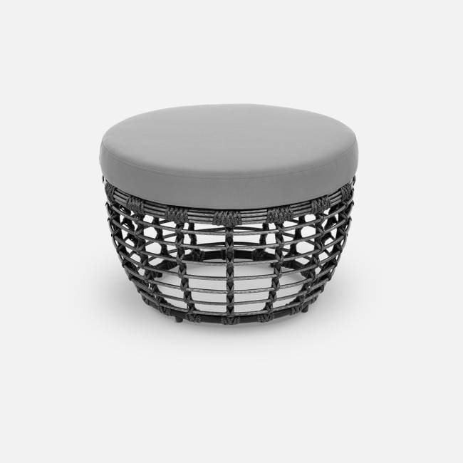 Пуф Lotus (с упаковкой) Индийское дерево, RAL 1014, Jamaica beige