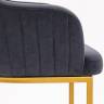 Стул Amely Grafit / Gold Стул Amely Grafit / Gold