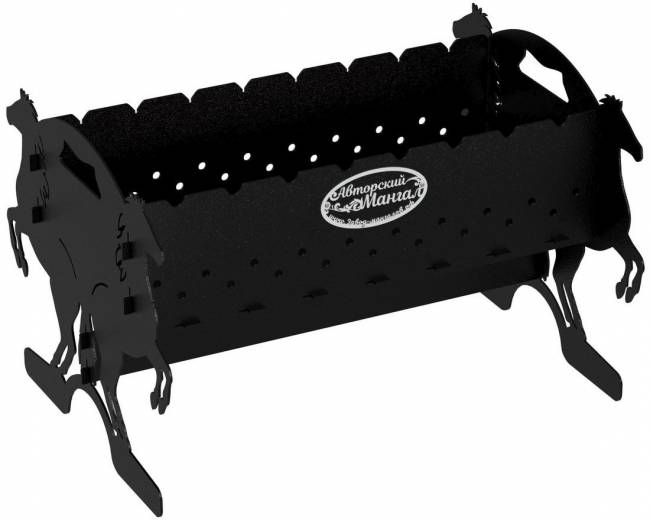 Мангал разборный "Ипподром", сталь AISI304, 3мм Мангал разборный "Ипподром", сталь AISI304, 3мм