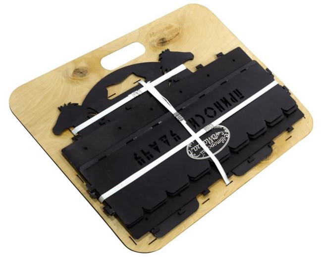 Мангал разборный "Ипподром", сталь AISI304, 3мм Мангал разборный "Ипподром", сталь AISI304, 3мм