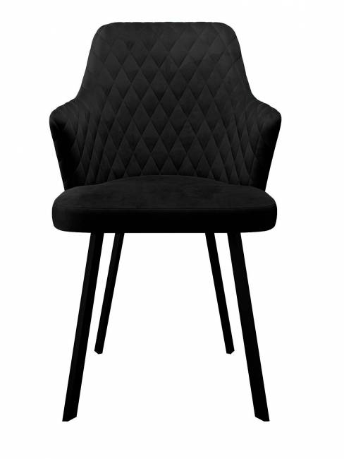 Стул DikLine 245 поворотный, К21 черный, ножки черные Стул DikLine 245 поворотный, К21 черный, ножки черные