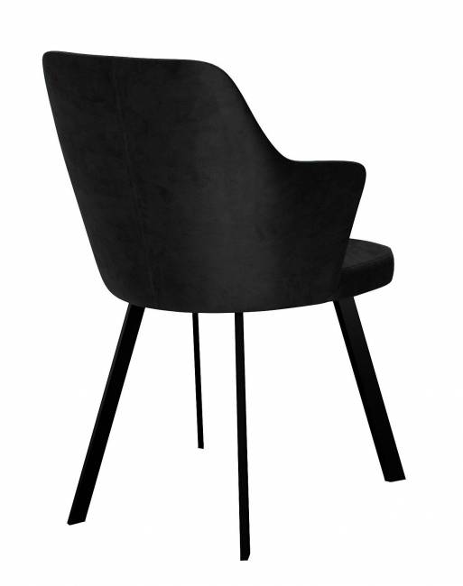 Стул DikLine 245 поворотный, К21 черный, ножки черные Стул DikLine 245 поворотный, К21 черный, ножки черные