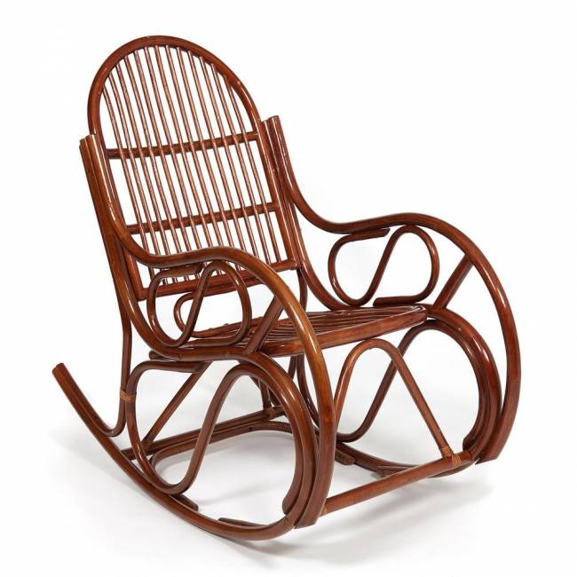 Кресло-качалка VIENNA (разборная) / без подушки / ротанг top quality, 58x133x102 см, Pecan (орех) орех ротанг top quality Кресло-качалка VIENNA (разборная) / без подушки / ротанг top quality, 58x133x102 см, Pecan (орех) орех ротанг top quality
