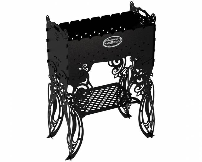 Мангал разборный "Бабочка", сталь AISI304, 3мм Мангал разборный "Бабочка", сталь AISI304, 3мм