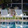 Шезлонг-лежак металлический Leisure 2080х720х400 мм Шезлонг-лежак металлический Leisure 2080х720х400 мм