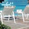 Шезлонг-лежак металлический Leisure 2080х720х400 мм Шезлонг-лежак металлический Leisure 2080х720х400 мм
