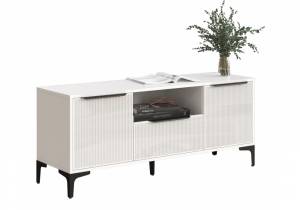 ТВ-тумба Иадама белый / белый глянец
