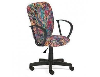 Кресло офисное TetChair «Спектрум» (SPECTRUM) (Серо-бирюзовая ткань) Кресло офисное TetChair «Спектрум» (SPECTRUM) (Серо-бирюзовая ткань)