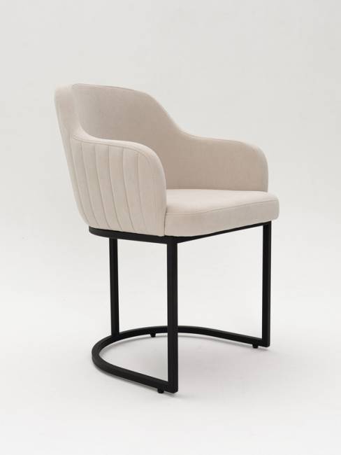 Стул Amely ivory / Black Стул Amely ivory / Black