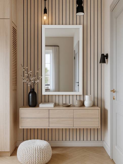 Зеркало настенное Артемида белый 77 см х 46, 5 см