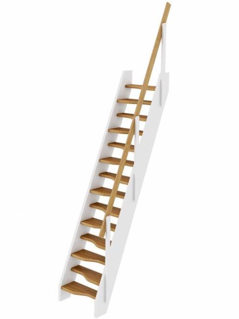 Деревянная лестница К-007м/28 под покраску Деревянная лестница К-007м/28 под покраску