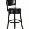 Вращающийся полубарный стул DOBRIN JOHN COUNTER, капучино, черный