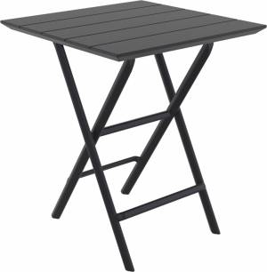Стол пластиковый складной Helen Folding Table 60 черный 600х600х740 мм Стол пластиковый складной Helen Folding Table 60 черный 600х600х740 мм