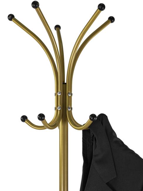 Вешалка напольная Пико 4 золото Вешалка напольная Пико 4 золото