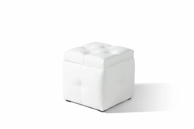 Пуф Арий белый