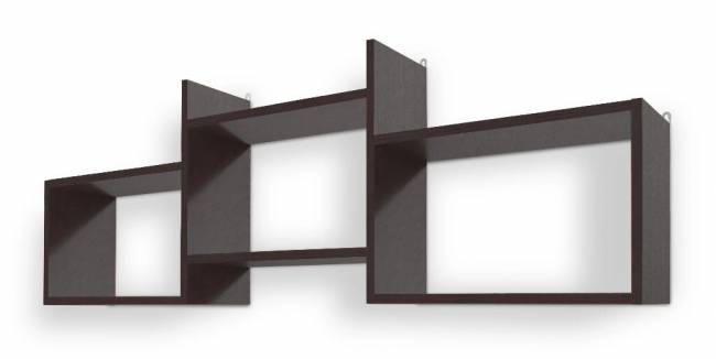 Полка Кубик-6 венге