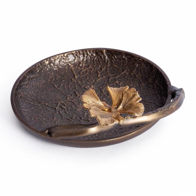 Блюдо Secret de Maison Maple2/Мапле2 (мод. 9553) алюминиевый сплав, 21,5х18х8см, латунь/золотой латунь, золото/brass, gold алюминиевый сплав