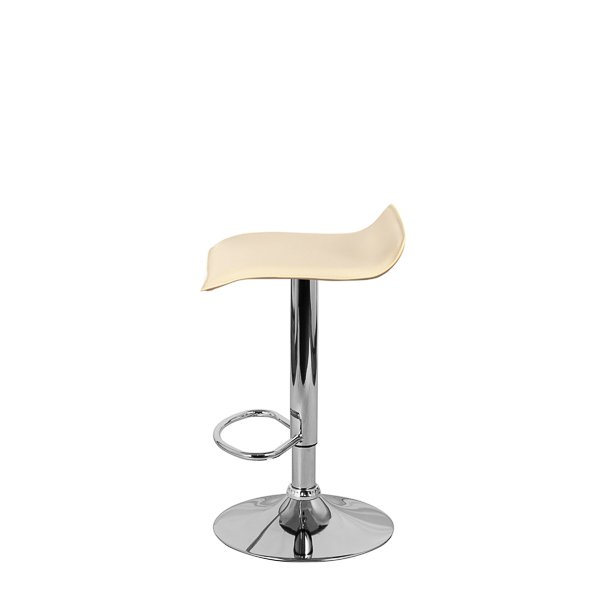 Барный стул "ВОЛНА", бежевый