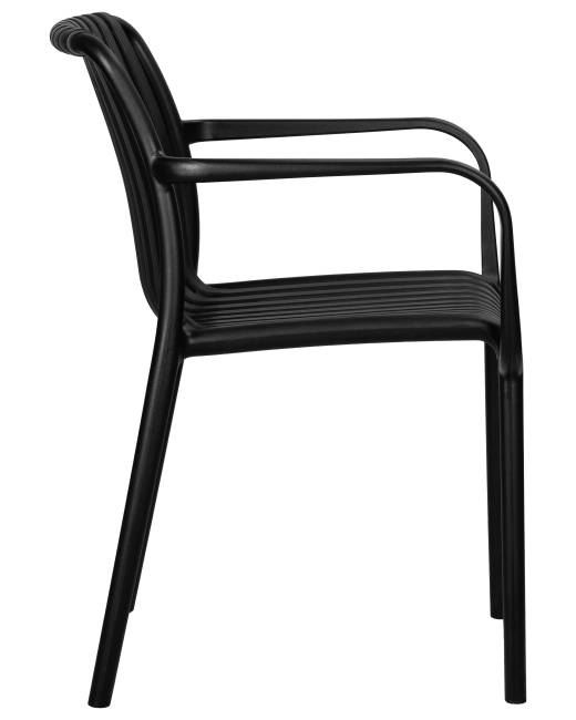 Стул обеденный DOBRIN WALTER ARM, черный (B-03)