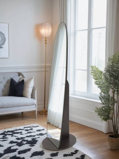 Зеркало напольное Стелла 1 венге 157,8 см х 40,4 см