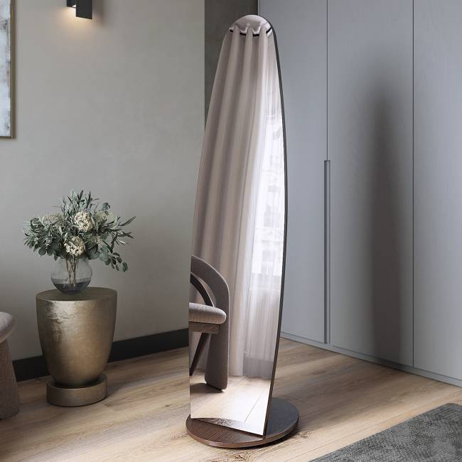 Зеркало напольное Стелла 1 венге 157,8 см х 40,4 см