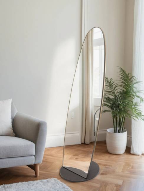 Зеркало напольное Стелла 1 венге 157,8 см х 40,4 см