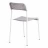 Стул ADDE (mod. C-049) металл/пластик, 39 х 49 х 78 см, Grey (серый) /White (белый) (Комплект из 8 шт.) серый, белый металл/пластик Стул ADDE (mod. C-049) металл/пластик, 39 х 49 х 78 см, Grey (серый) /White (белый) (Комплект из 8 шт.) серый, белый металл/пластик
