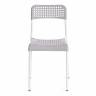 Стул ADDE (mod. C-049) металл/пластик, 39 х 49 х 78 см, Grey (серый) /White (белый) (Комплект из 8 шт.) серый, белый металл/пластик Стул ADDE (mod. C-049) металл/пластик, 39 х 49 х 78 см, Grey (серый) /White (белый) (Комплект из 8 шт.) серый, белый металл/пластик