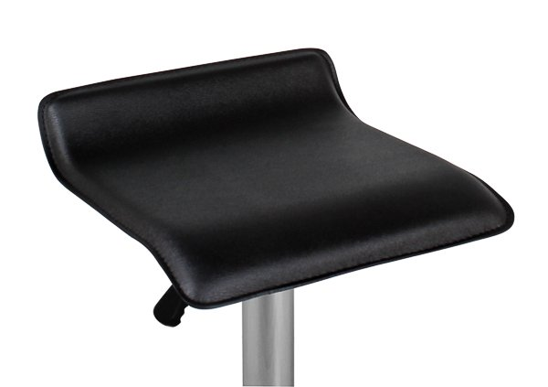 Барный стул "ВОЛНА" , черный