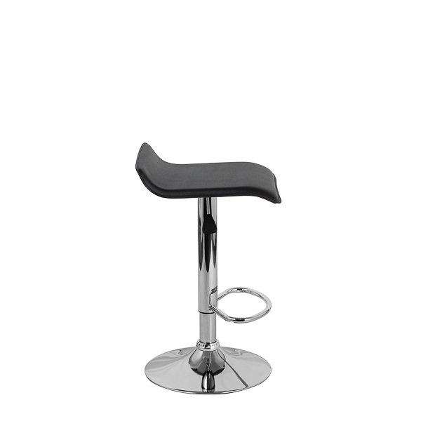 Барный стул "ВОЛНА" , черный