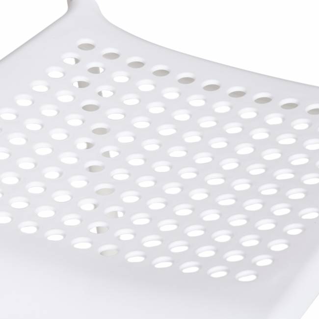 Стул ADDE (mod. C-049) металл/пластик, 39 х 49 х 78 см, White (белый) (Комплект из 8 шт.) белый металл/пластик Стул ADDE (mod. C-049) металл/пластик, 39 х 49 х 78 см, White (белый) (Комплект из 8 шт.) белый металл/пластик