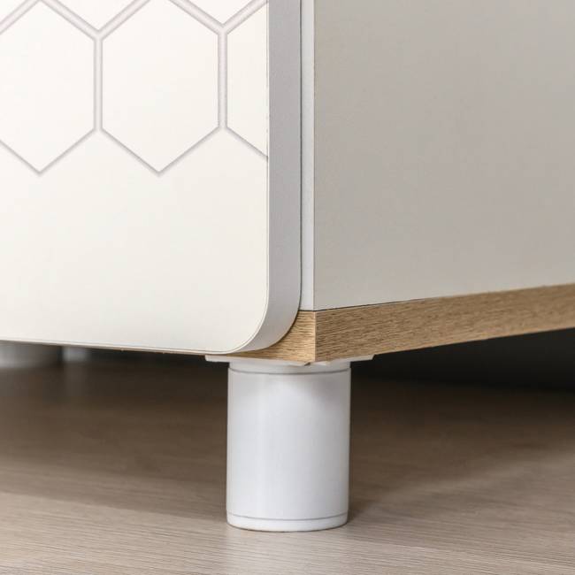 Детский комод Эйп 13.322 цвет белый/дуб белый